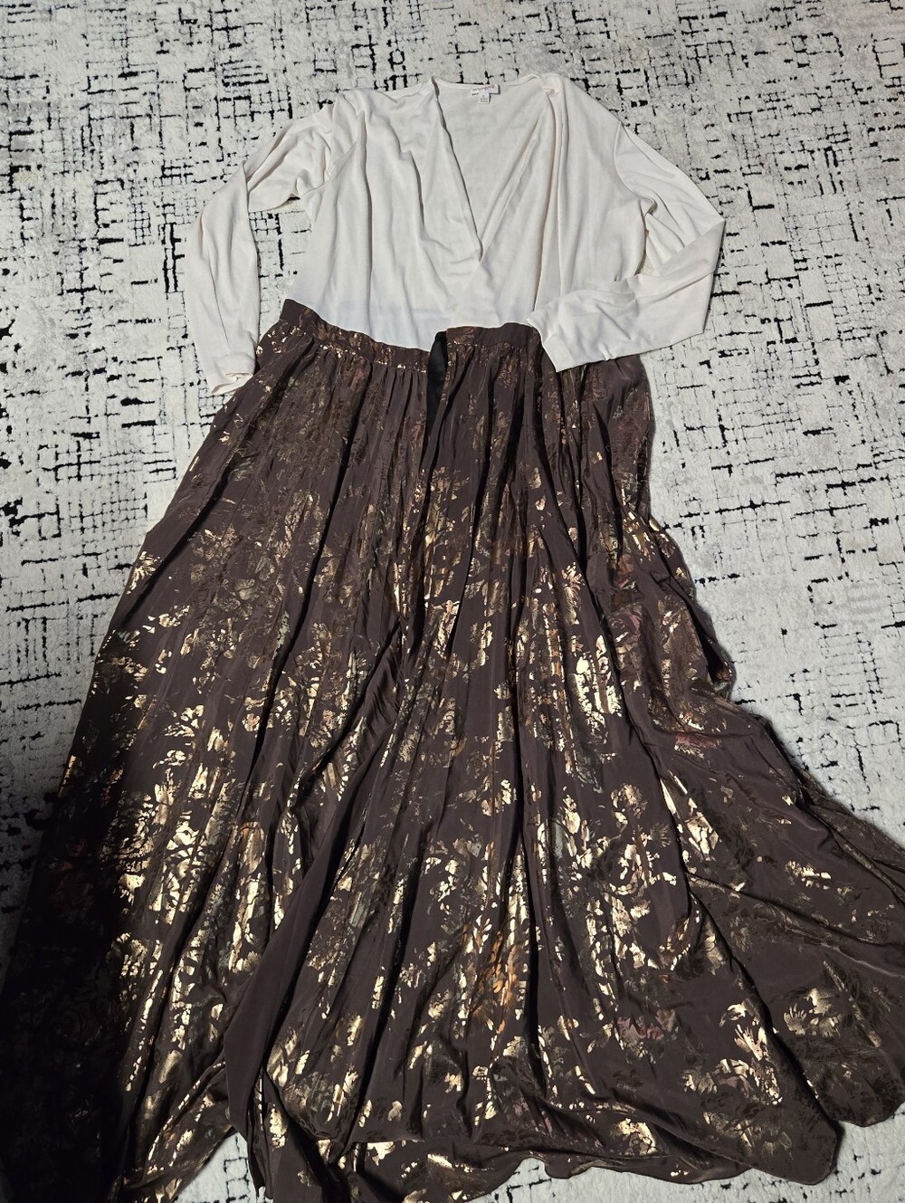 Lularoe Deanne Elegant Wrap Dress